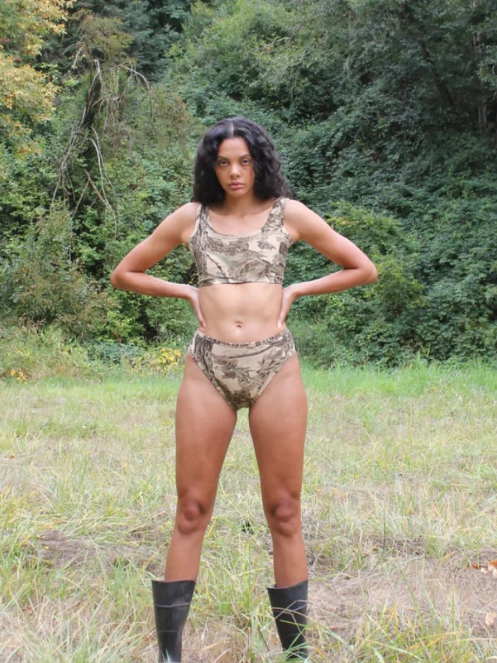 Full Coverage Bra In Camo - Picture 2 of 4